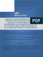 Convenio Centroamericano para La Protección de Víctimas, Testigos, Peritos
