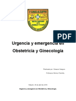 Urgencia y Emergencia en Obstetricia