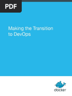 Docker Transition To DevOps