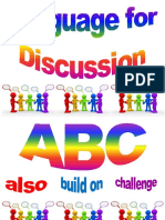 Language For Discussion Display