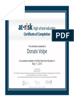 Certificateofcompletion 24 Donatovolpe