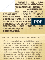 Seguridad y Soberania Alimentaria en El Peru