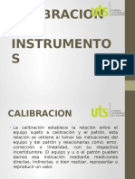Calibracion de Instrumentos