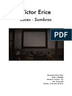 Victor Erice. Luces - Sombras. Literatura i Cinema. Alessandro Ulivieri.