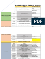 Plan Académico 2016 - TDA