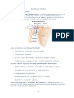 Bursitis Del Hombro