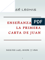 Enseñanzas de La Primera Carta de Juan. Por José Leonis