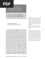 Vergara, 2008 - Ensaio Sobre o Termo Vulgarização Científica No Brasil Do Século XIX