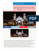 Destinasi Tempat Wisata Di Semarang Jawa Tengah - HTML