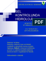 Sel Kontrolunda Hidroloji Huseyin E CELiK