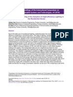 Cao - Modeling of Adoption of High-efficiency Lighting