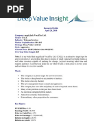 Download Deep Value Insight Research Profile magicJack Vocaltec Ltd CALL by Deep Value Insight SN312704650 doc pdf