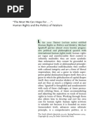 Brown, Wendy the Most We Can Hope For