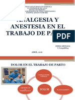 Analgesia y Anestesia en El Parto