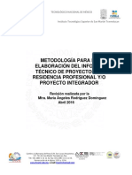 Metodologia Residencia - Proyecto Integrador