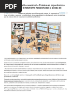 Ambiente de Trabalho Saudável – Problemas Ergonômicos No Trabalho