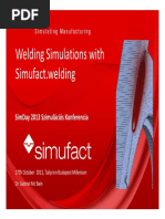 Simufact Welding - Simulating Manufacturing