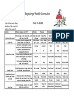 Weekly Curriculum May 16-20 '16 (Pirates)