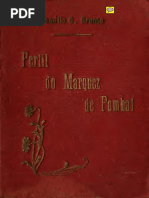 Camilo Castelo Branco Perfil Do Marquez de Pombal.