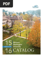 2015-2016 Western Washington University Catalog