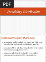 Continuous Probability Distribution PDF