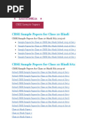Download CBSE Sample Papers for Class10 Hindi by ncertsoluitons SN312723868 doc pdf