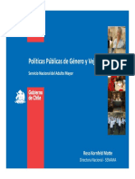 Politicas Publicas de Genero y Vejez