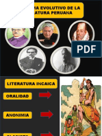 Evolucion de Literatura Peruana
