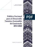 Politica Nacional DTS Guatemala 2012 2022 PDF