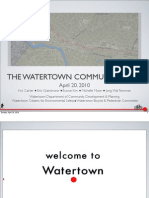 Watertown Community Path Presentation