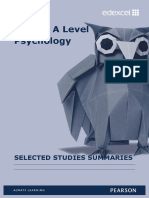 Selected Studies Summaries