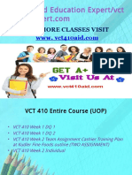 VCT 410 Aid Education Expert