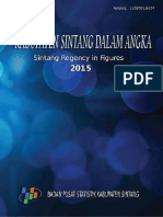 Kabupaten Sintang Dalam Angka 2015 PDF