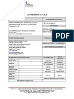 Commercial Invoice - Sipl Global D2final