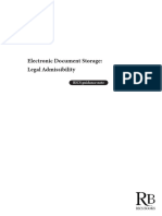 Electronic Document Storage 2003