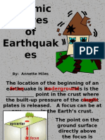 Seismic Waves of Earthquak Es: By: Annette Miles
