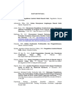 Daftar Pustaka Tentang 5M Pengelolaan Sampah Medis-Non Medis Rumah Sakit