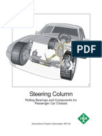 Steering Column: Rolling Bearings and Components For Passenger Car Chassis