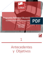 Propuesta de Reforma A La ESUP (1) - Institucionalidad Fundación Crea PDF