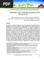Aprendendo a Ser e a Conviver_educando Por Uma Cultura de Paz
