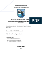 Informe de Microbiología