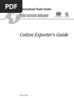 Download Cotton Exporters Guide TOC by Alvaro Baquedano SN31276868 doc pdf