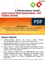 Klp 4 Studi Kasus Audit Kinerja