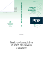 15. Quality and Accreditation in Health Care Services, A Global Review