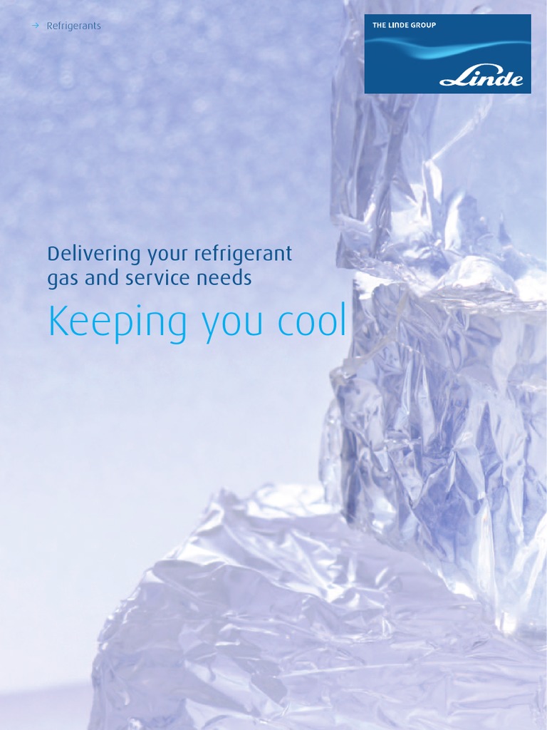 Linde Gas: Comprehensive Refrigerant Solutions | PDF | Natural Gas | Gases