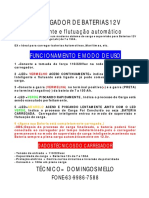 1-Modo de Funcionamento Do Carregador Automático Inteligente