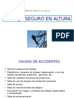 Curso de Trabajo Seguro en Alturas