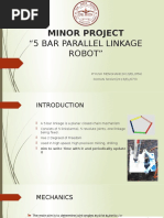 5 Bar Parallel Linkage Bot
