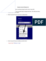 Tutorial Activasi Windows 8