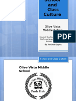 olive vista school and classroom culture